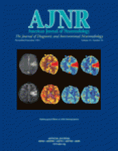 American Journal of Neuroradiology: 25 (10)