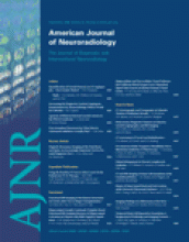 American Journal of Neuroradiology: 27 (8)