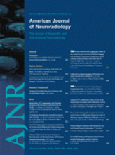 American Journal of Neuroradiology: 29 (10)