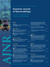 American Journal of Neuroradiology: 30 (6)