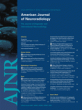 American Journal of Neuroradiology: 31 (1)