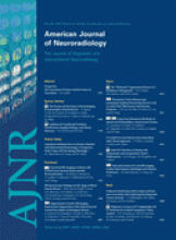 American Journal of Neuroradiology: 31 (10)