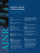 American Journal of Neuroradiology: 31 (5)