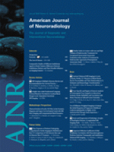American Journal of Neuroradiology: 31 (6)