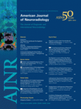 American Journal of Neuroradiology: 33 (3)