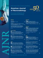 American Journal of Neuroradiology: 33 (5)