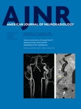American Journal of Neuroradiology: 36 (9)