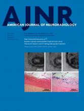 American Journal of Neuroradiology: 37 (4)