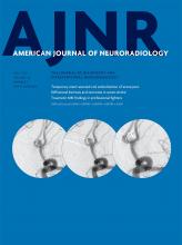 American Journal of Neuroradiology: 38 (7)