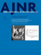 American Journal of Neuroradiology: 39 (5)