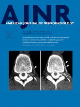 American Journal of Neuroradiology: 40 (4)