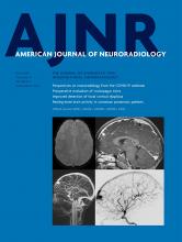 American Journal of Neuroradiology: 41 (6)