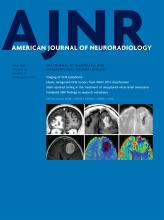 American Journal of Neuroradiology: 44 (4)